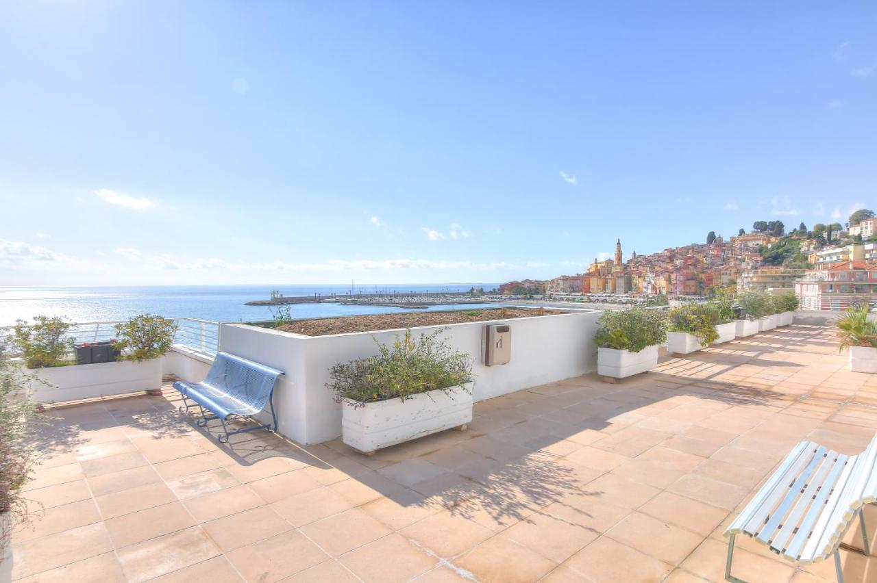 Rocamare Apartment Menton Bagian luar foto